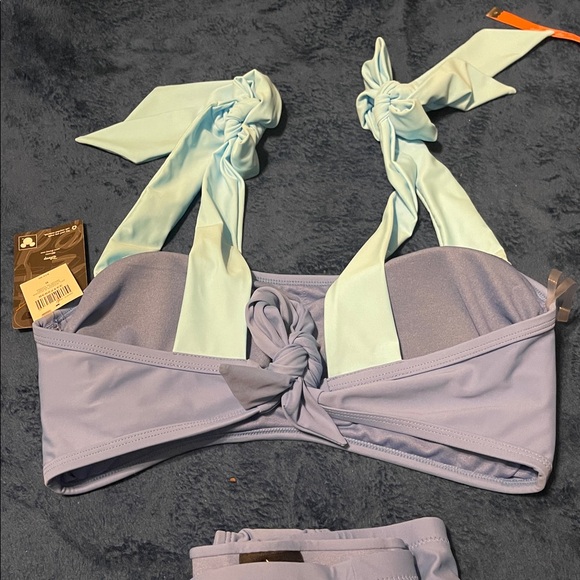 NWT Hot Topic Disney Stitch & Ducks Blue and Purple Swimwear - Picture 12 of 14